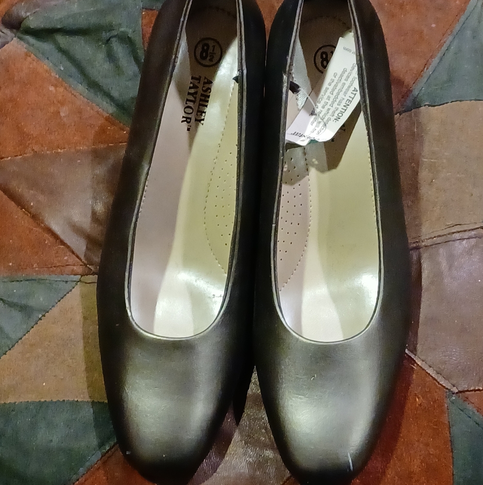 Ashley Taylor shoes heels bullet grey